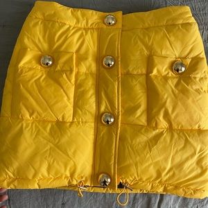 H&M Moschino Collaboration Puffer Skirt
